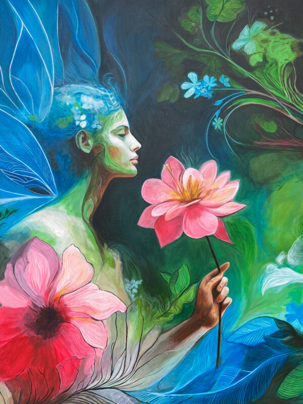 "The Petal Enchantress"